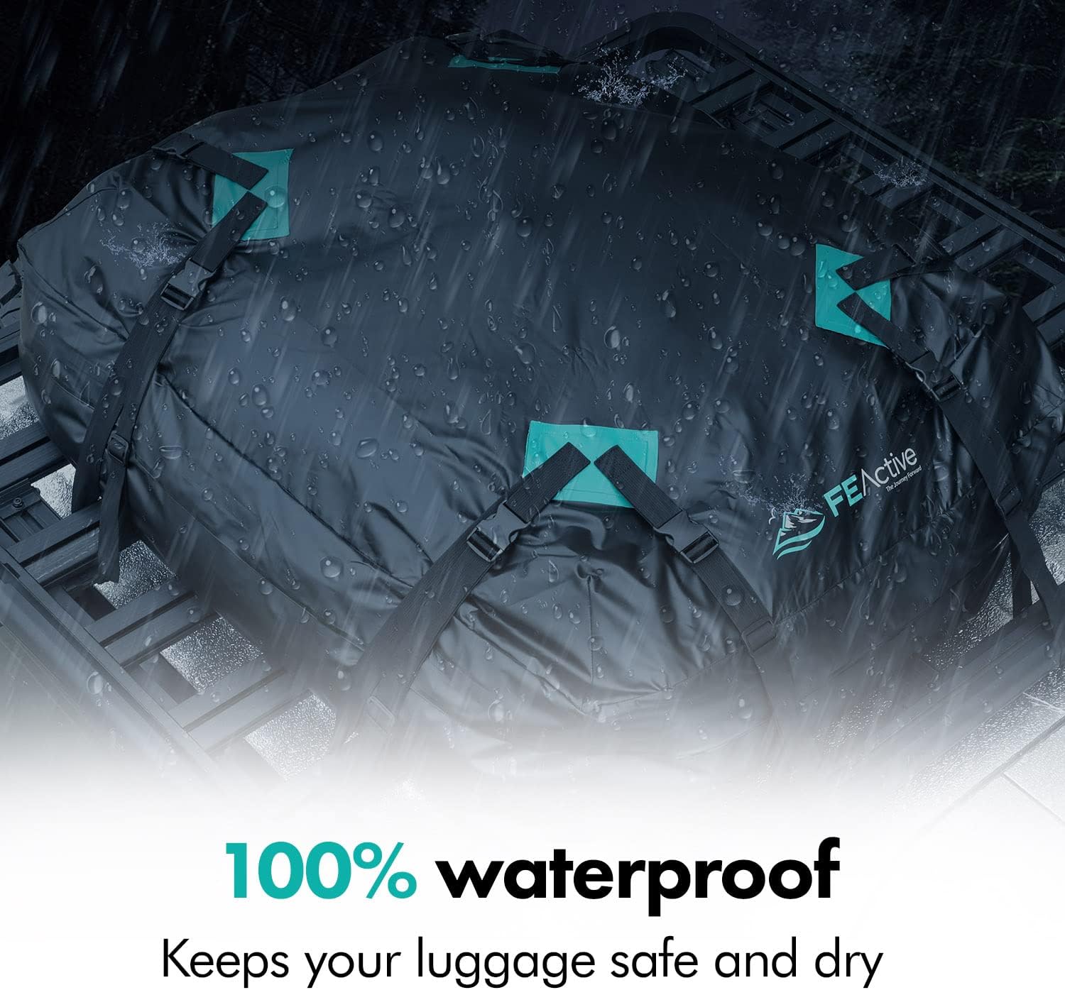 FE Active Tavarua 15 Cu Ft Waterproof Roof Dry Bag: image 4