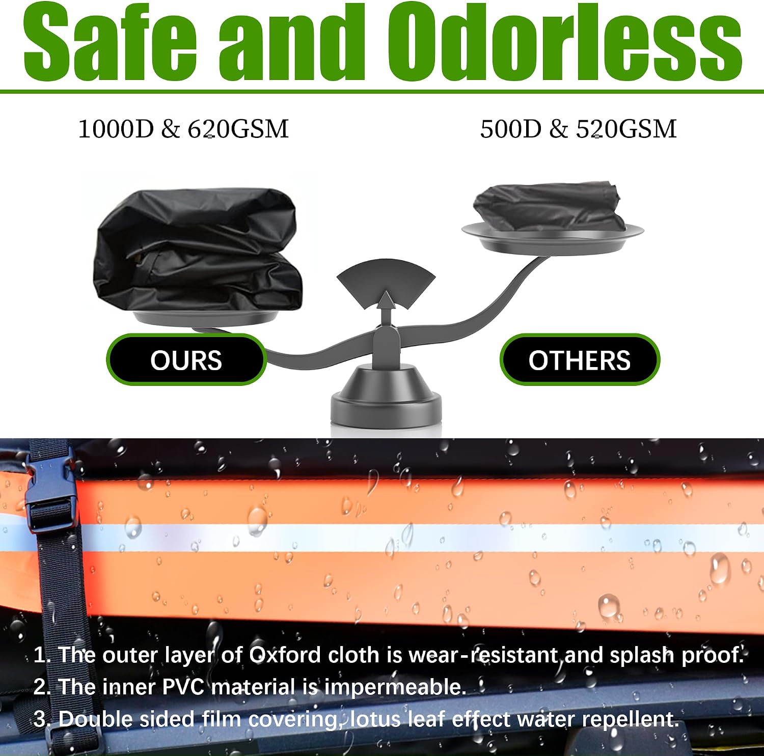 Signstek 21 Cu Ft Waterproof Roof Cargo Carrier: image 4