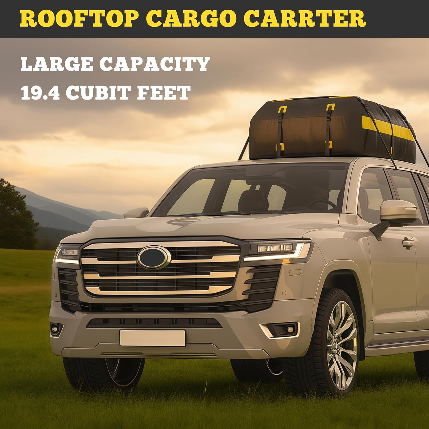 Workkool Soft-Shell Rooftop Cargo Carrier 19.4 Cu Ft: image 5